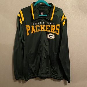 NFL Green Bay Packers Green and Yellow Jacket